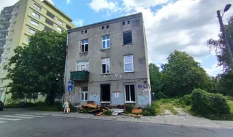 Spalona kamienica