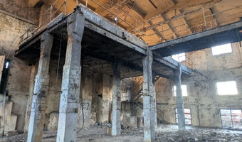 Opuszczone zakłady przetwórstwa ziemniaczanego w luboniu, luboń