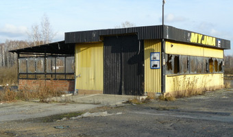 Opuszczona stacja paliw, Ruda Śląska,