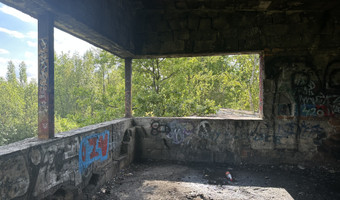 Opuszczony budynek przy torach, gliwice