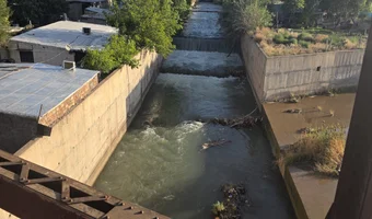 Opuszczony most kolejowy