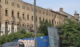 Stara rzeźnia, spalone spichlerze, Gdańsk