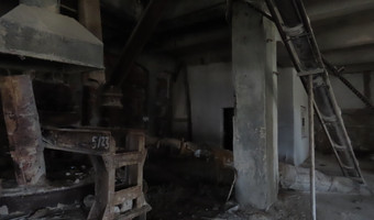 Opuszczona kopalnia wapno, wapno