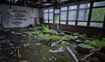 Opuszczony ośrodek kolonijny - Inowłódz