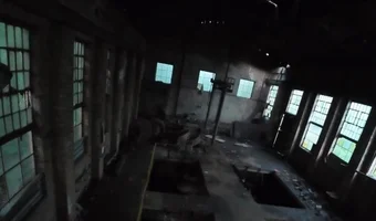 Budynek po byłej kopalni