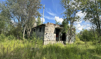 Opuszczony budynek przy torach, gliwice