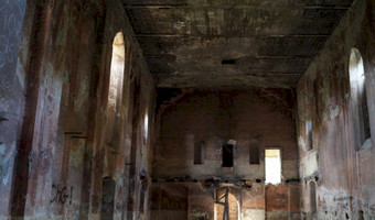 Ruiny kościóła p.w. św. wawrzyńca, rapocin
