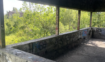 Opuszczony budynek przy torach, gliwice