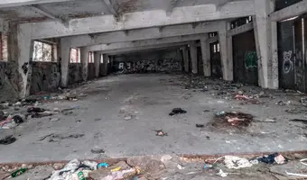 Opuszczone garaże Olsztyn