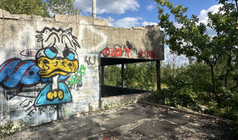Opuszczony budynek przy torach, gliwice