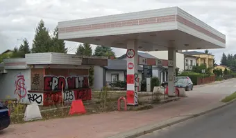 Opuszczona Stacja Paliw CPN, Poddębice