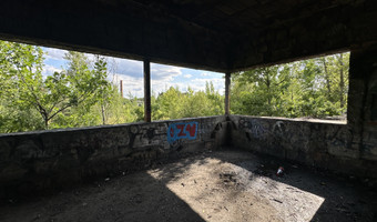 Opuszczony budynek przy torach, gliwice