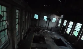 Budynek po byłej kopalni