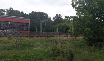 Opuszczone wagony pociągów PKP, Warszawa,