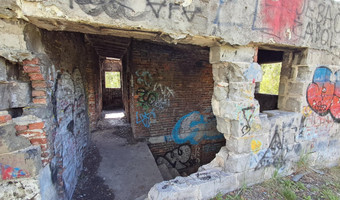 Opuszczony budynek przy torach, gliwice