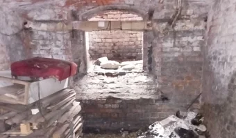 Opuszczony dworzec w komprachcicach