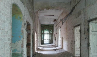 Opuszczony szpital, Lubań,