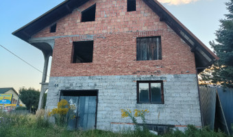 Opuszczona budowa domu w rząsce