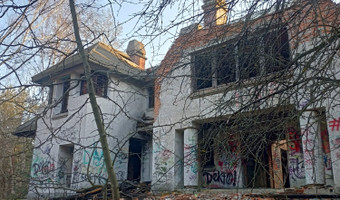 Porzucona nieskończona budowla - Czarna k/Wołomina,