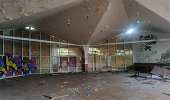 Opuszczony ośrodek wypoczynkowy