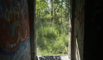 Opuszczony budynek przy torach, gliwice