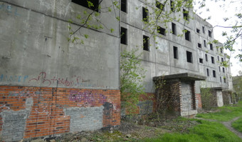 Opuszczone bloki mieszkalne, Gliwice,