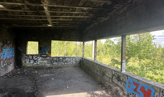Opuszczony budynek przy torach, gliwice