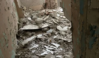 Opuszczony w i e l k i s z p i t a l rosyjski, legnica