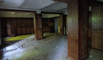 Neogotycki szpital z XIX wieku, Mokrzeszów,