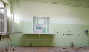 Opuszczony budynek szpitala