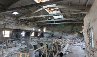 Opuszczone zakłady przetwórstwa ziemniaczanego w luboniu, luboń