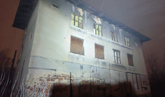 Opuszczony budynek p k p