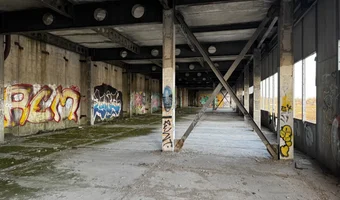 Opuszczona część budynku.( zakłady ursus) warszawa ursus