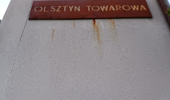 Opuszczone budynki- olsztyn towarowa