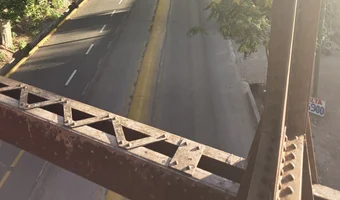 Opuszczony most kolejowy