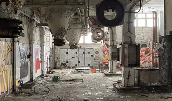Opuszczony zakład piekarniany , Warszawa