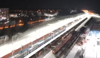 Opuszczony komin przemysłowy