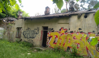 Opuszczony budynek mieszkalny