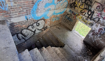 Opuszczony budynek przy torach, gliwice