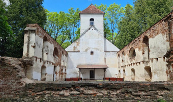 Ruiny kościoła ewangelickiego z 1823 roku