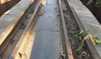 Opuszczony most kolejowy