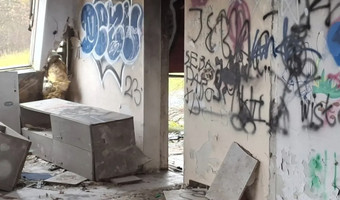 Opuszczona willa w wieliczce