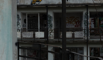 Opuszczony ośrodek wypoczynkowy miałkówek, miałkówek