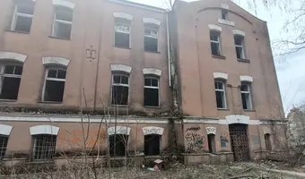 Szpital zakaźny i dziecięcy.