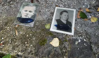 Ruiny kościoła i cmentarz, Marcinków