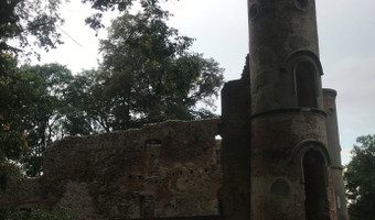 Ruiny pałacu w jakubowie, jakubów