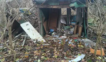 Stare altanki po ogródkach działkowych Wzgórza Krzesławickie