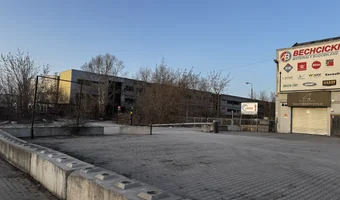 Opuszczona część budynku.( zakłady ursus) warszawa ursus