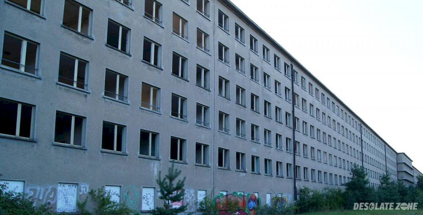 Częściowo opuszczony kurort, prora