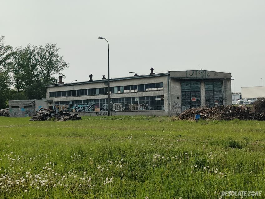 Opuszczona hala Łęg kraków